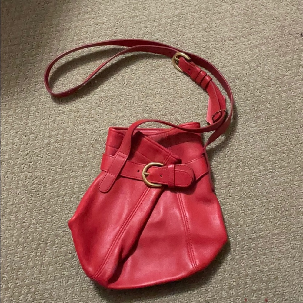 red coach clutch